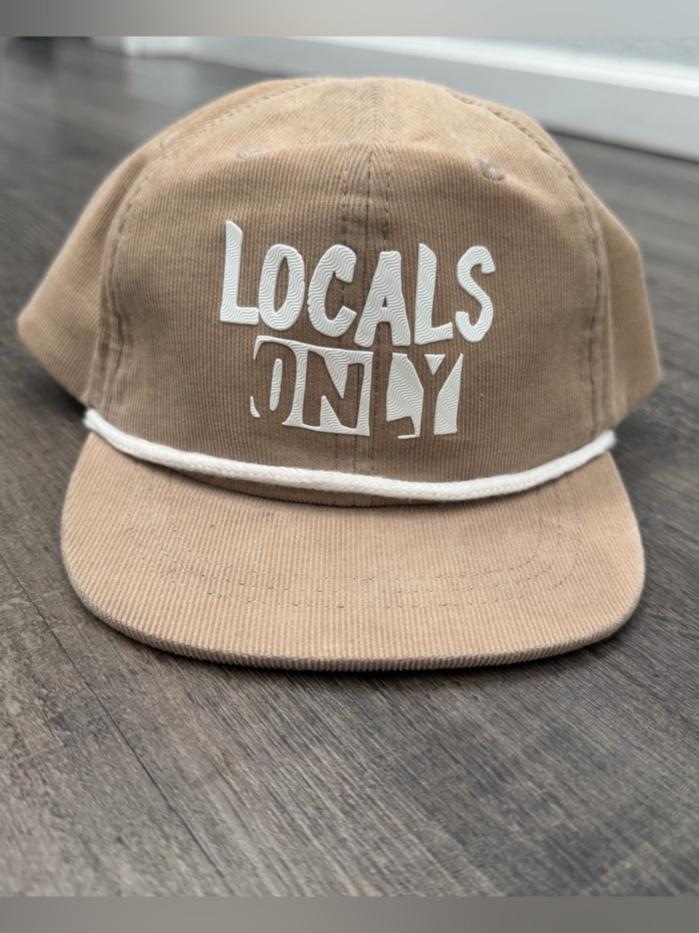 Locals Only Kids Tan Snapback Hat